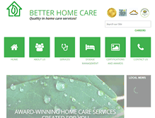 Tablet Screenshot of betterhomecare.org